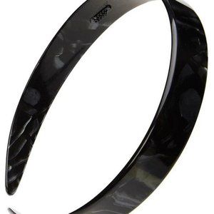 France Luxe Classic Headband Nacro Black 3/4”